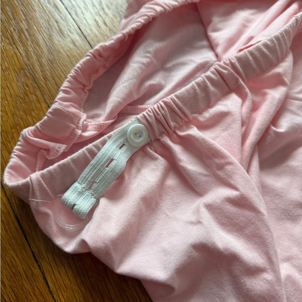 Maternity nursing pajamas set button shirt and pants - Picture 3 of 6